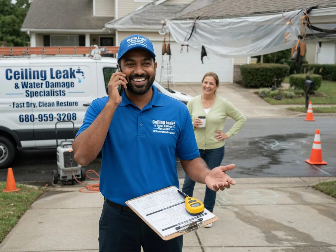 Ceiling Leak Cleanup Coffeyville, KS FAQs